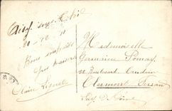 CPA Fantaisie Couple Voeux de bonheur