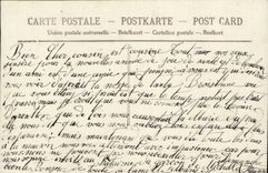 CPA Fantasy elegant Woman Happy year