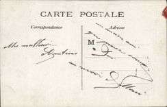 CPA Phantasie 1 April verbindet Fische