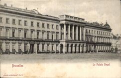 Belgium Belgie Brussels CPQ the royal palace