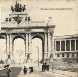 Belgium Belgie Brussels Brussels CPA Arcades of the centenary