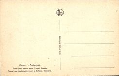 Belgie Belgien Antwerpen Antwerpen CPA Tunnel fur Fussganger unter der Schelde-Front