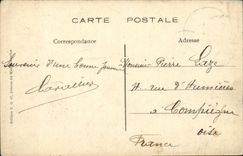 Belgie Belgium Ostend CPA the dam (beach)