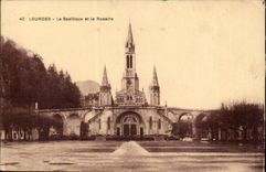 Lourdes CPA the basilica and rosary