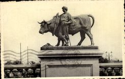 Belgium Belgie Liege CPA the ox at rest
