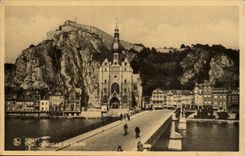 Belgium Belgie Dinan CPA Citadel and church