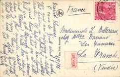 Belgique Belgie CPA Knocke sur mer Avenue Lippens