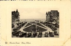Belgique Belgie CPA Knocke Zoute Place Albert (automobiles)