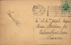 Belgium Belgie CPA Ostend Public garden Leopold and Kursaal