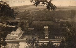 Belgie Belgium Freyr CPA the castle and gardens