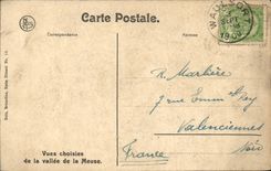 Belgie Belgium Freyr CPA the castle and gardens