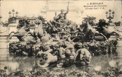 Bordeaux CPA Monument of Of Gironde (southern group)