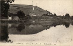 Epernay CPA Coteau de Mareuil sur Av La bouteille