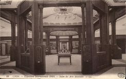 Lyon CPA Fair international 1914 Living room of Decorative Arts