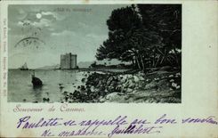 CPA Souvenir of Cannes