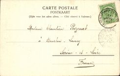 Belgie Belgium Brussels CPA Seen from of the park