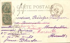 Cannes CPA the port (boat boat)