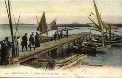 Golf Juan CPA das Landungstadium und das Geschwader