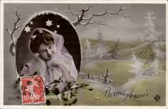 CPA Fantasy Woman Happy New Year