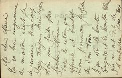 Park of Versailles CPA the colonnade