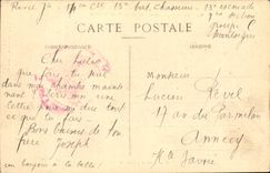 Montsegur CPA die panoramische Ansicht vertreten vom alten Dorf das neue Rathaus die neue Kirche