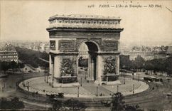 Paris (9eme) CPA L'arc de triomphe