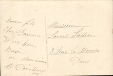 CPA Fantasy Kiss of its small goddaughter (child)