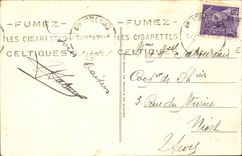 Grosser Chartreuse CPA Eingang der Wuste Strasse von St Laurent der Brucke