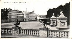 CPA the royal palace has Brussels Belgium Belgie