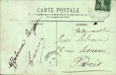 Bordeaux CPA the bridge and the city taken of the tower Saint Michel