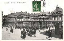 Paris CPA La place du Palais Royal