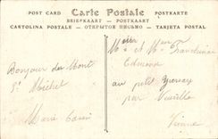 Mont Saint Michel CPA Cote North Is (sinning)