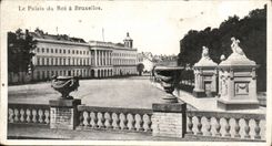 Belgie Belgium CPA the palate of the king has Brussels