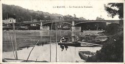 La Marne CPA Le pont de la Varenne