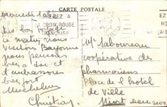 Bayonne CPA the street of Port N euf and arrows of the cathedral