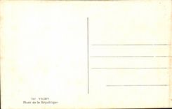 Vichy CPA Places Republic