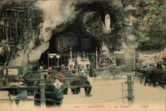 Lourdes CPA the cave Bernadette