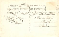 Lyon CPA Bridge Wilson and domes of the hotel God