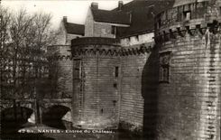 Nantes CPA Entrance of the castle