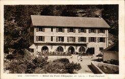 Umlagerungen Cauterets CPA des Hotels der Brucke von Spanien irgendein Komfort