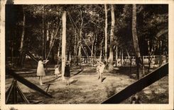 La Baule Pines CPA a corner of the park of the Holm oaks of the avenue of Blois