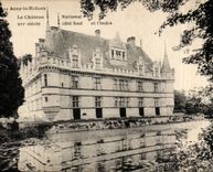 Azay Vorhang CPA das nationale Schloss