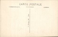 Azay le Rideau CPA Le chateau national FAcade Nord Est