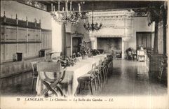 Langeais CPA das Schloss der Raum des Schutzes