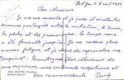 Insel Yeu der MODERNEN KARTE das Vendee das alte Schloss