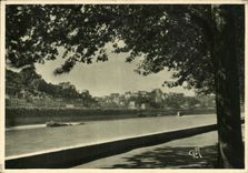 Lyon CPA Bridge of the loop on the Rhone Slope of the Russet-red Cross