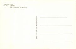 Lyon CPA the footbridge of the college