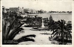 Cannes CPA new gardens