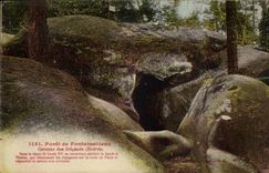 Fontainebleau CPA Cave of the brigands (Entering)