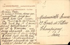 CPA Chateau de Chenonceaux Le puits